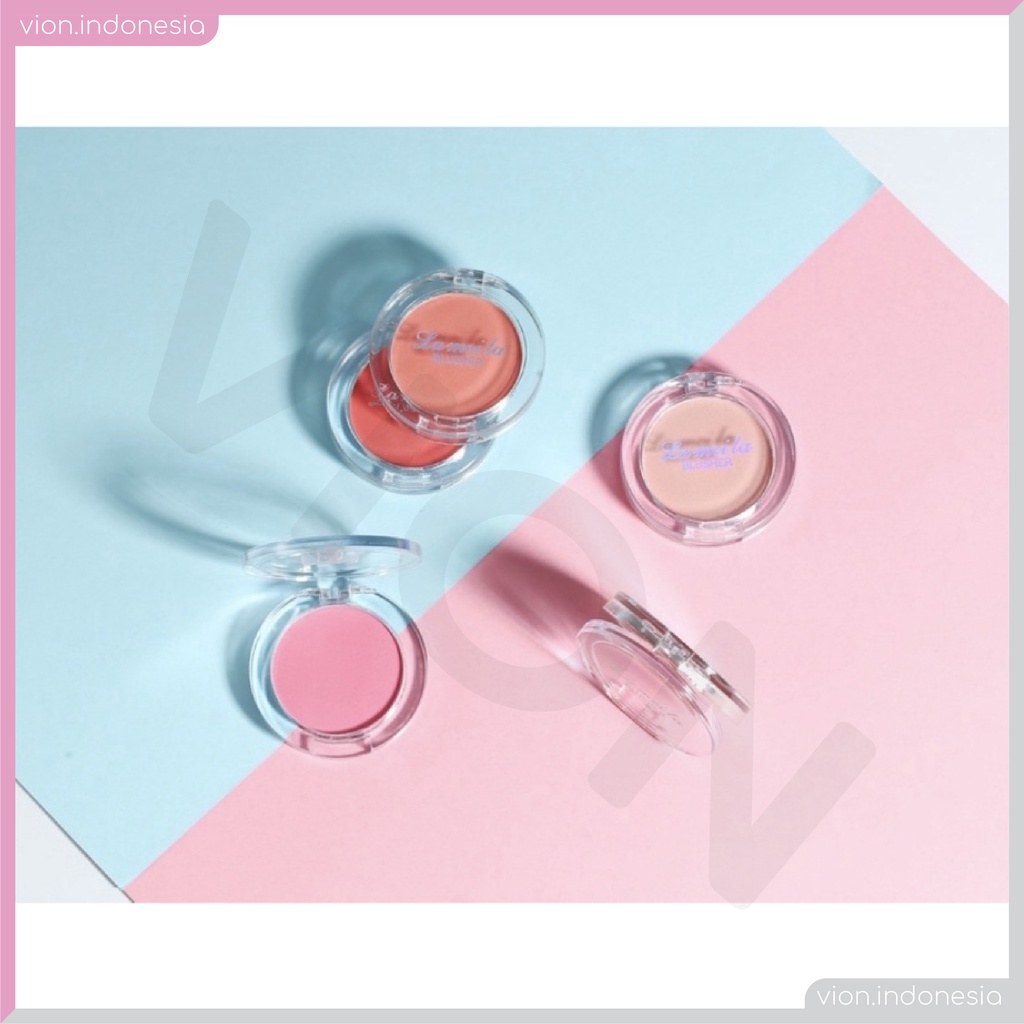 LAMEILA MINIPINK Blush On Palette Matte Perona Pipi Anti Air Tahan Lama Original LA017