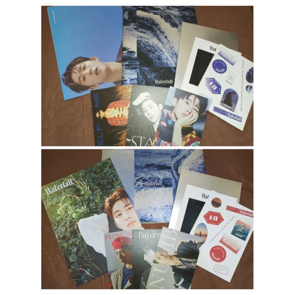 Hanbin B.I Album Waterfall / Seaside Unsealed (Minus PC)