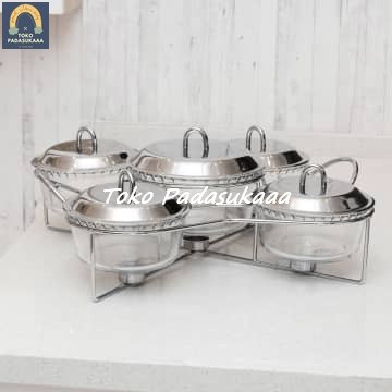 

Penghangat Makanan Kaca Tahan Panas Premium