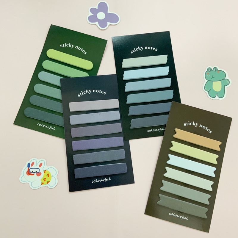 

120 Mini Sticky Notes Colorfull
