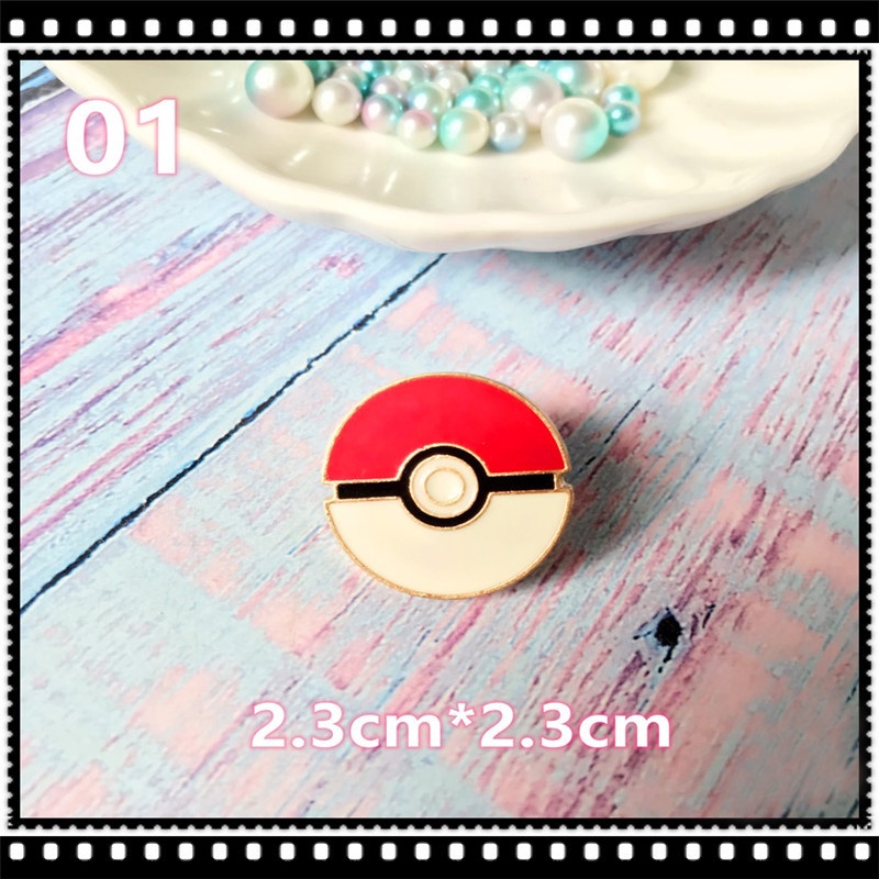 PO005 – Brooch Bros Anime Pokemon Pokeball Pikachu Squirtle Charmander Psyduck Snorlax Jigglypuff