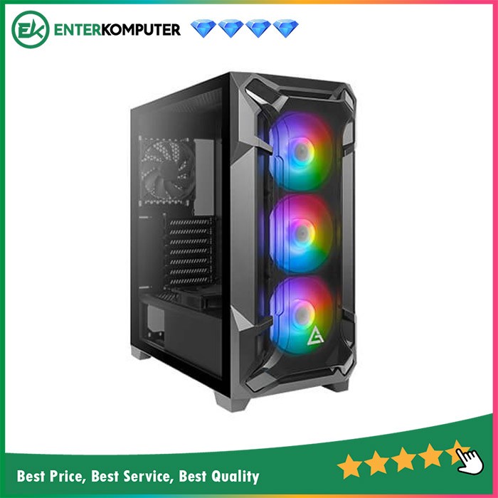 Casing Antec DF600 FLUX - F-LUX Platform - Tempered Glass Side Panel