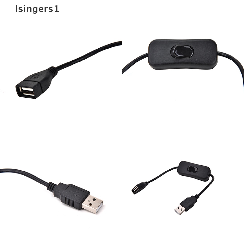 (lsingers1) Kabel USB Dengan Saklar Power Control Untuk Raspberry Pi Arduino