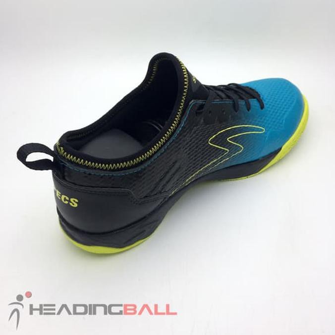 Harga Grosir Sepatu Futsal Specs Original Metasala Musketeer Black Blue 400735 Bnib .,.,.,.