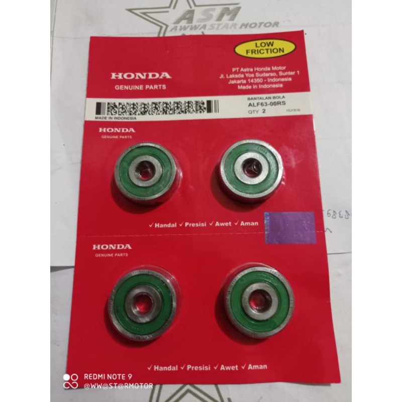 Laher bearing 6300 2Rs, laher roda depan mio, jupiter mx, vega r new, mio j