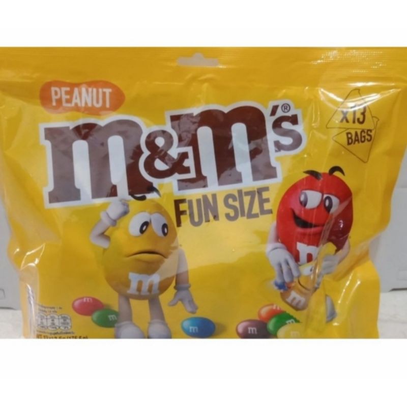 

M&M'S PEANUT FUN SIZE 13 PCS