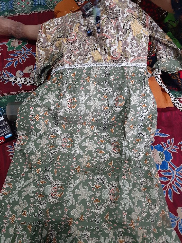 Baju Batik Anak Perempuan Umur 6-8 Tahun Premium Random