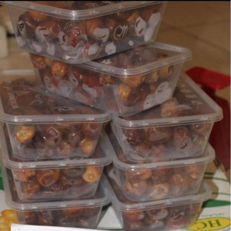 kurma sukari 500gram kemasan toples/kurma murah