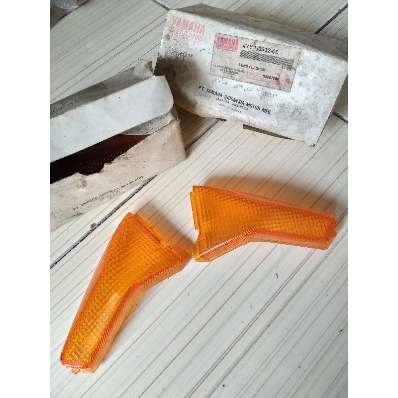 Mika kaca Lampu sen sein belakang kana kiri Yamaha Sigma orisinil