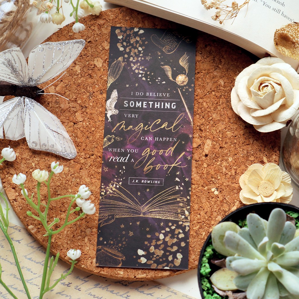 

I do believe - HP Rowling - bookmark / postcard / print