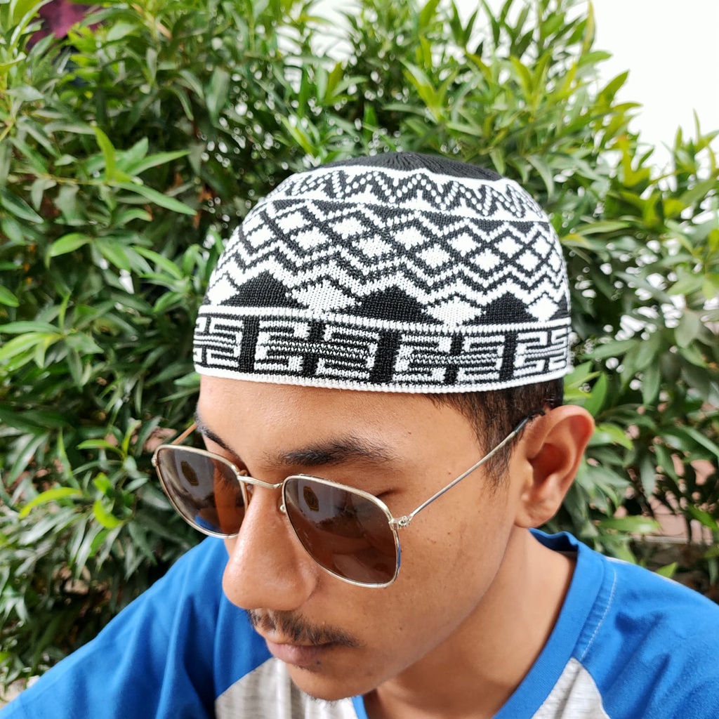 Peci Rajut Motif / Peci Haji / Peci Murah / Peci / Kopiah