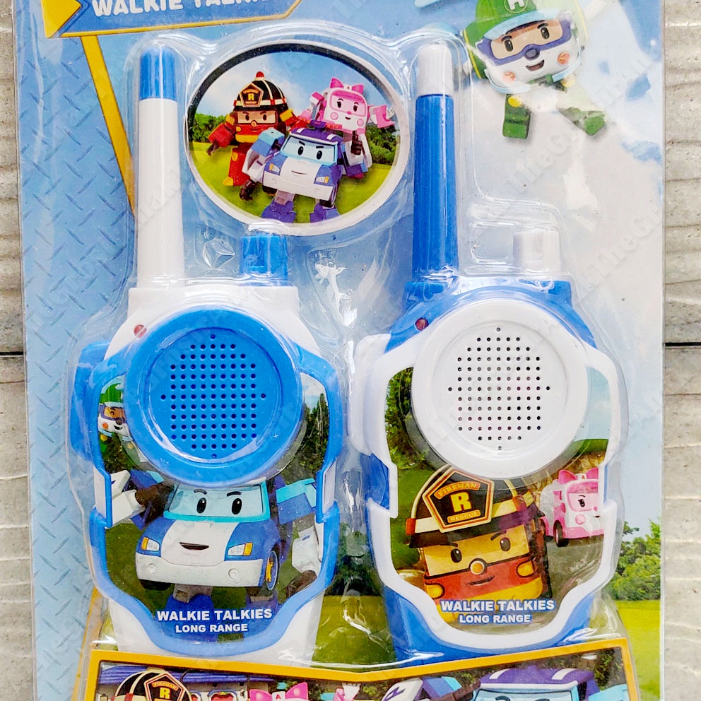 Walkie Talkie Robocar Mainan Walky Talky HT Handy Talky Anak