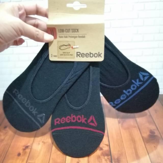  Kaos  kaki Reebok  Low cut sock reebok  original  Shopee 