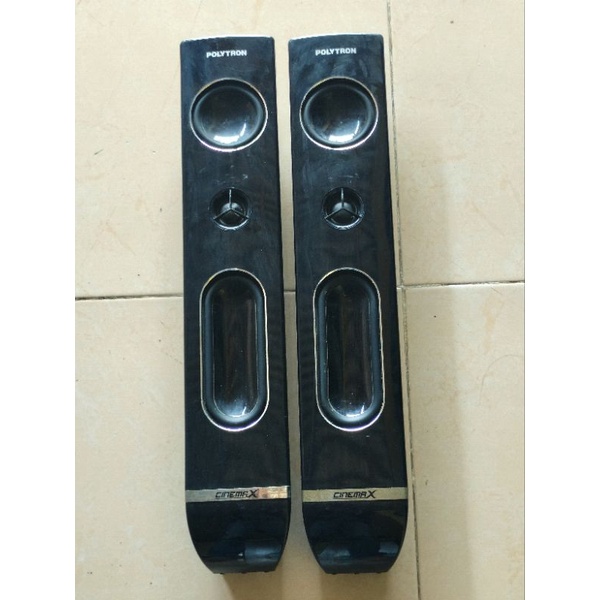 Jual SPEAKER TOWER PASIF TV LED POLYTRON 24 32 Shopee Indonesia