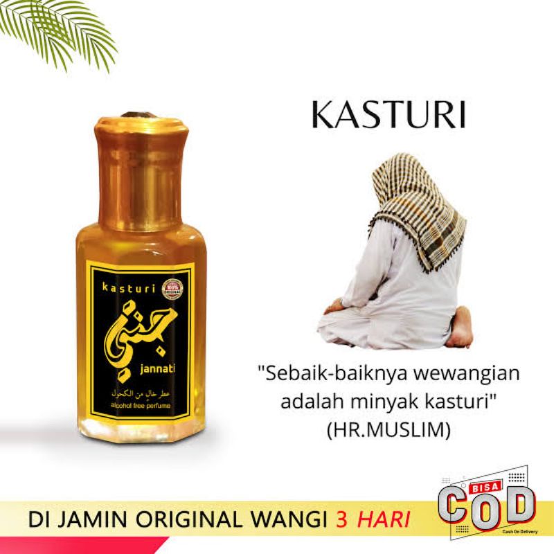 minyak kasturi asli
