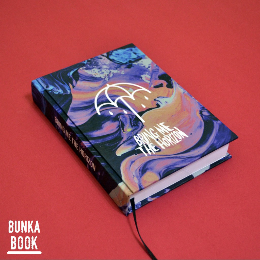 

Pocket Book Hardcover Musik Bring Me the Horizon Ukuran A6 Jurnal Agenda Planner