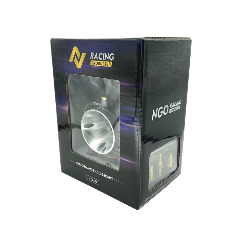 Karburator NGO Original Pwk 24-26-28-30-32-34 Karbu Kotak Silver Berikut Intake - Pilot Main Jet-7