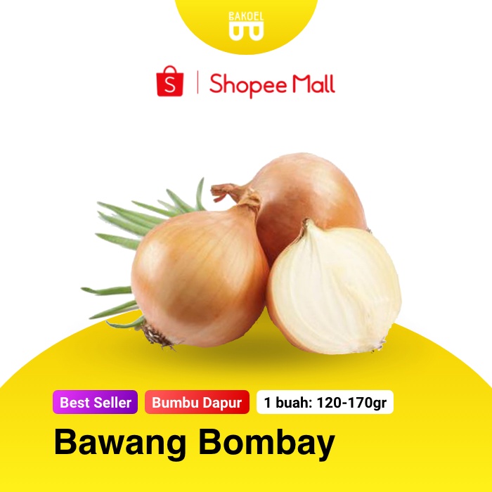 

Bawang Bombay Fresh (Harga Per Pcs) - Bakoel Sayur Online