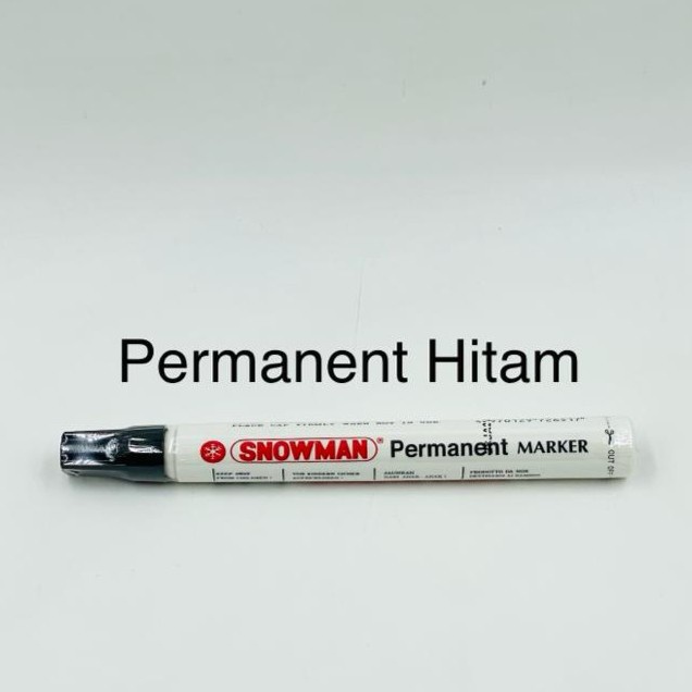 SPIDOL SNOWMAN PERMANENT MARKER G 12 / TINTA PERMANEN G-12 PER PCS