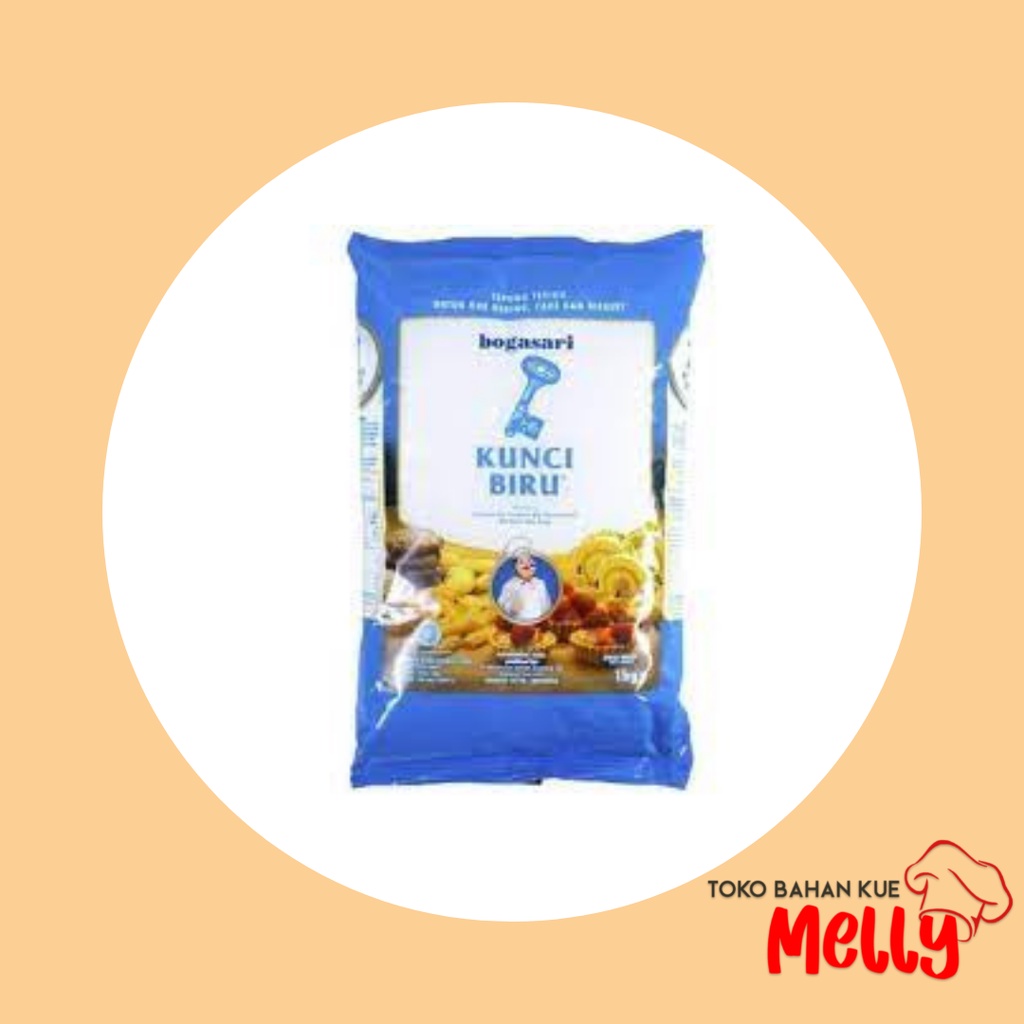 

tepung kunci biru premium 1kg bogasari flour