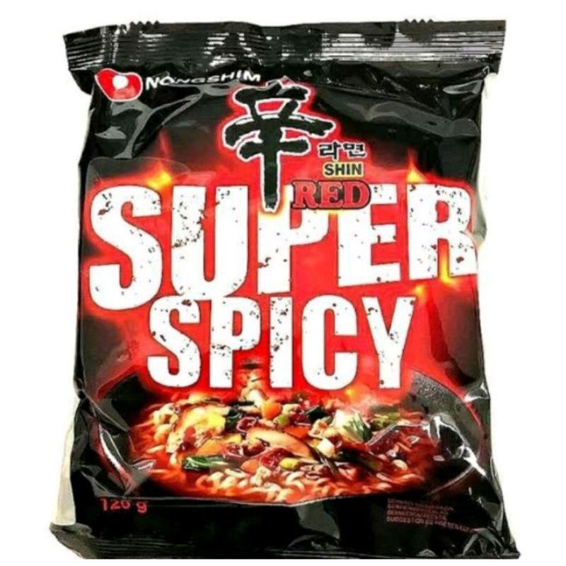 

(NONGSHIM - SHIN RED SUPER SPICY - 120.gr)