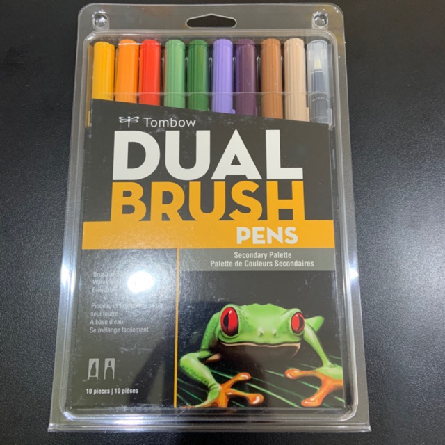 

TOMBOW Abt 10 Color Set Secondary Palette [Creativ]