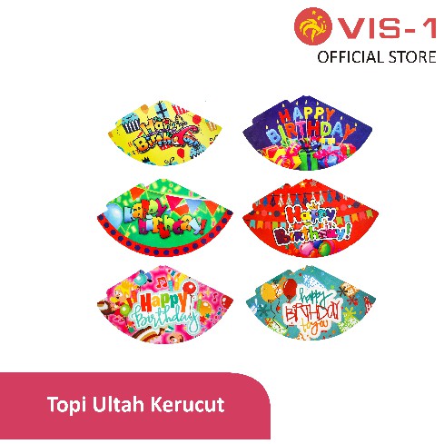 Topi Ultah Kerucut