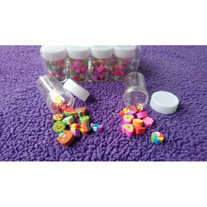 

PENGHAPUS CAMPUR PACK TABUNG - souvenir ultah - cinderamata unik