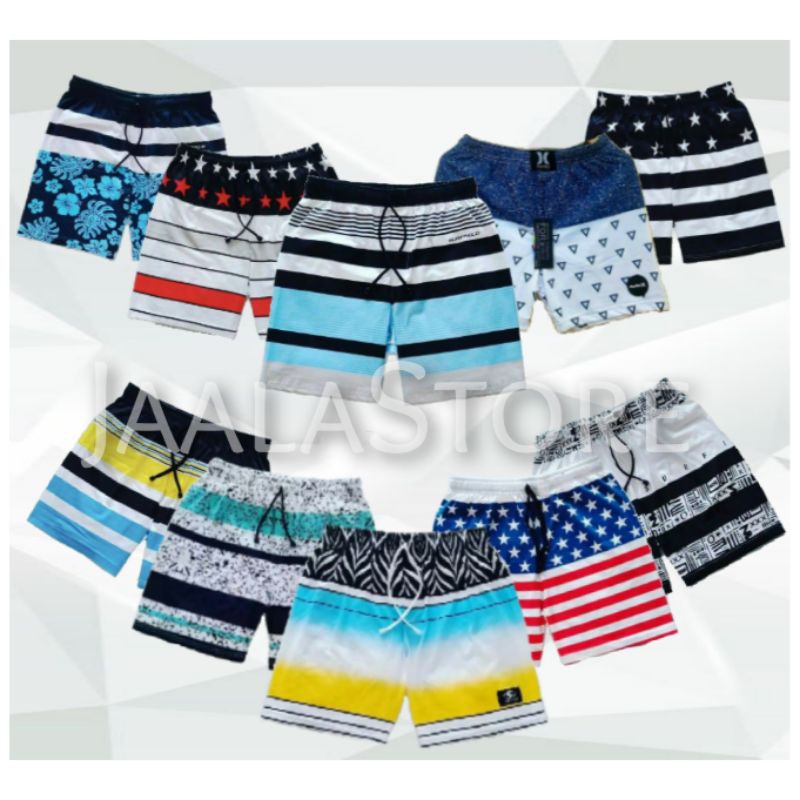 boxer pria surfing - Celana boxer/ celana pendek murah