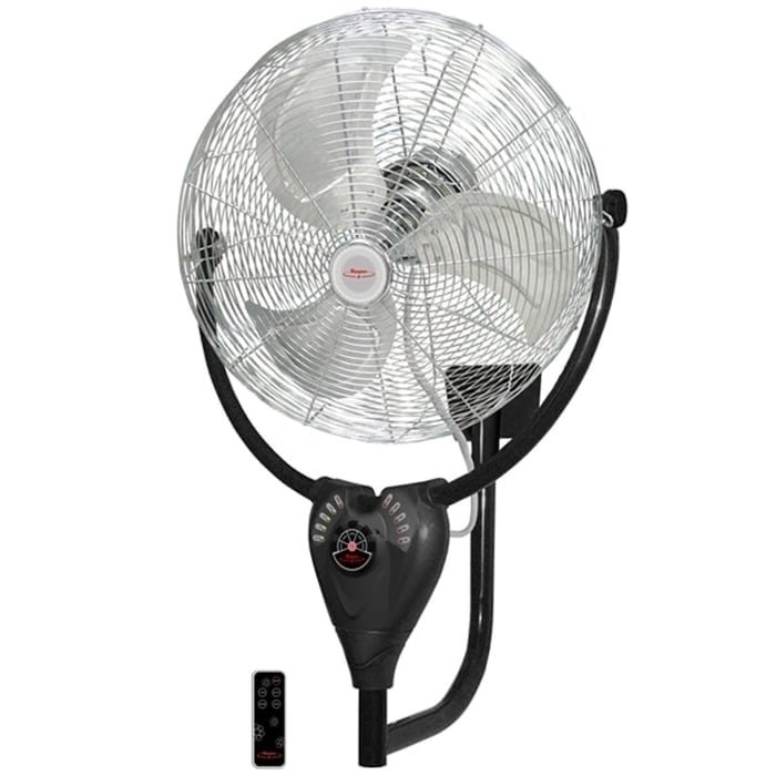 MASPION Kipas Angin Besi Wall Fan Power Wall Fan 20&quot;  Remote PW 2002 RC - Garansi Resmi 1 Tahun