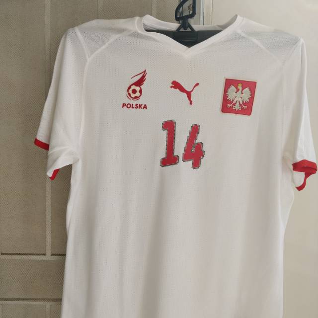 Jersey Polandia 2008 Lewandowski Player Issue