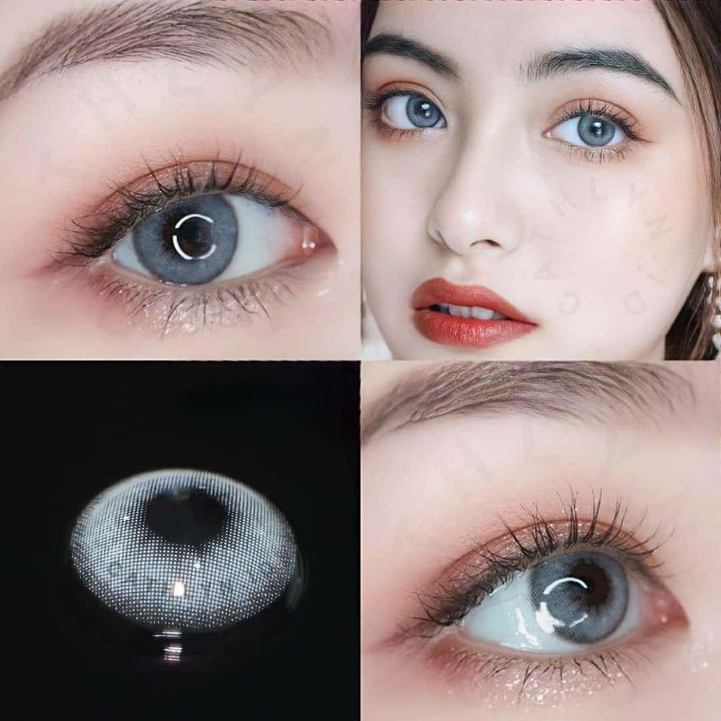 

OLIVIA GRAY / ROZE CHARCOAL BY KITTY KAWAII 14.2mm | OURSOFTLENS