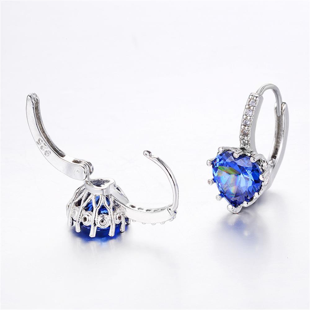 PREVA Cubic Zirconia Earrings Wedding Jewelry Gift for Women New Trendy Fashion Jewelry