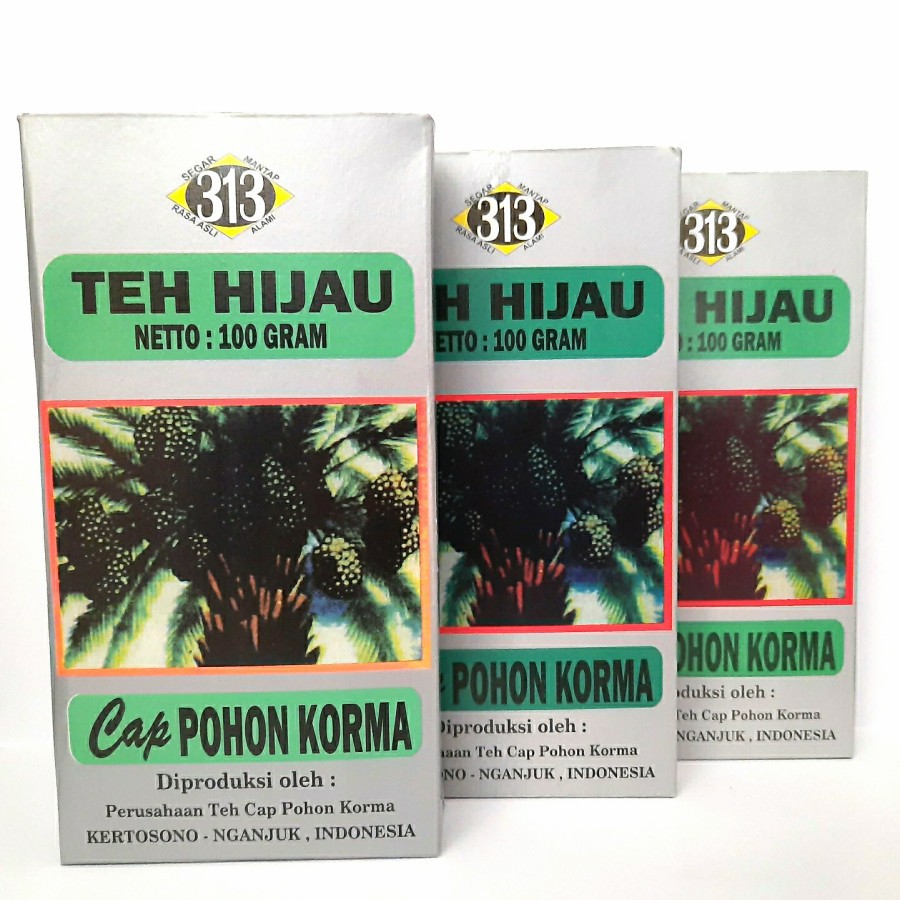 Teh Hijau Cap Pohon Korma 313 - 100Gram