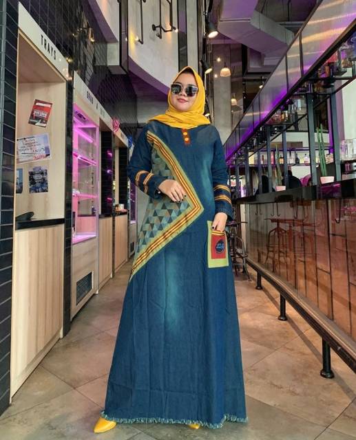 Gamis Jeans ORI EVT.CO