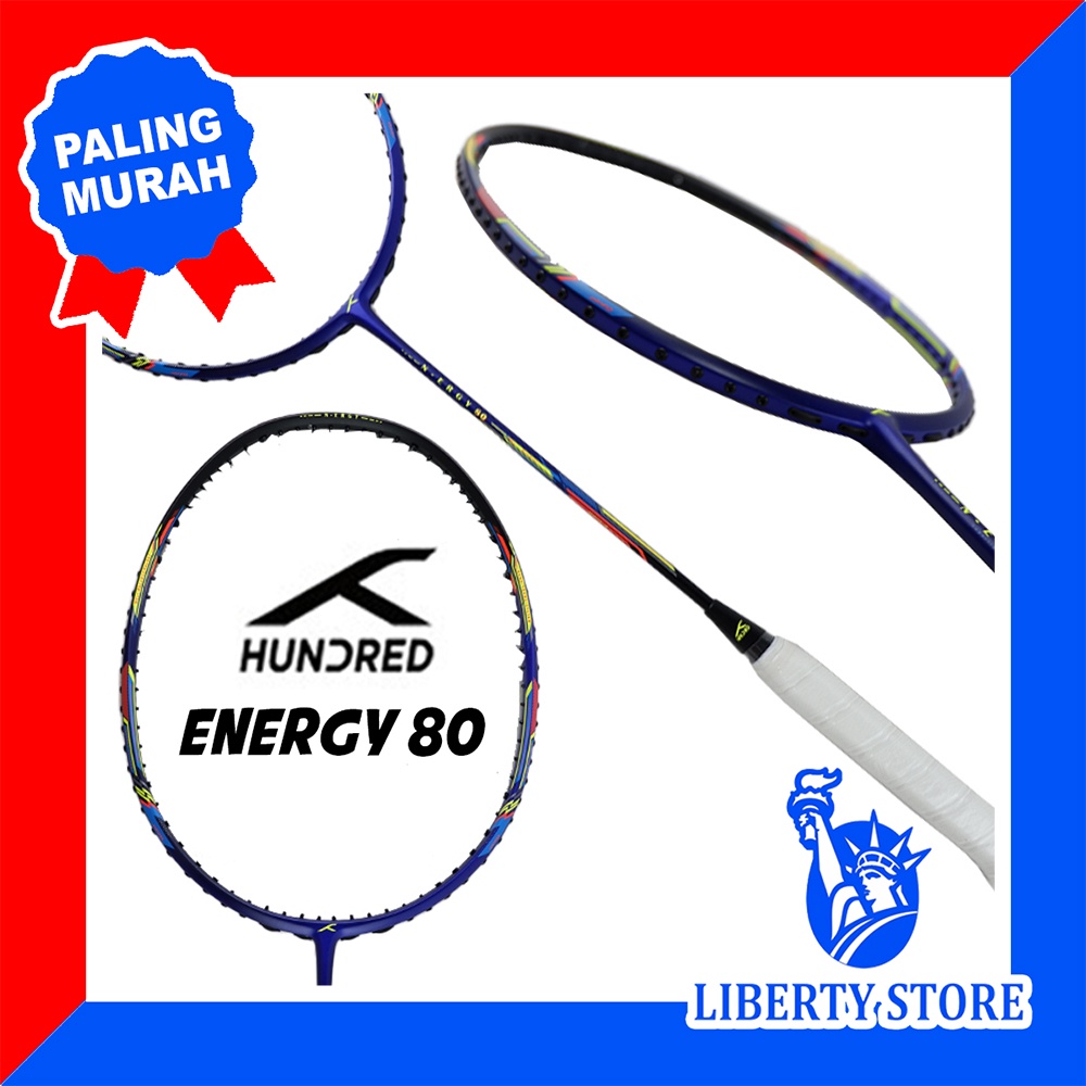 Raket Badminton HUNDRED N-ERGY 80 IMPORT 100% Original