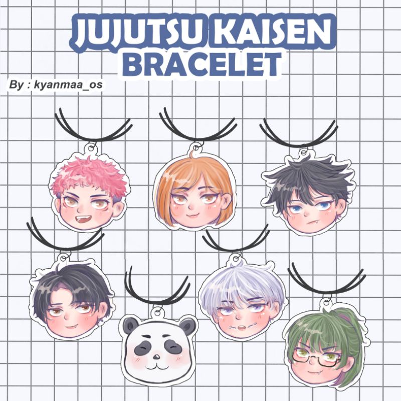 Jujutsu Kaisen Bracelet Tokyo Students Series