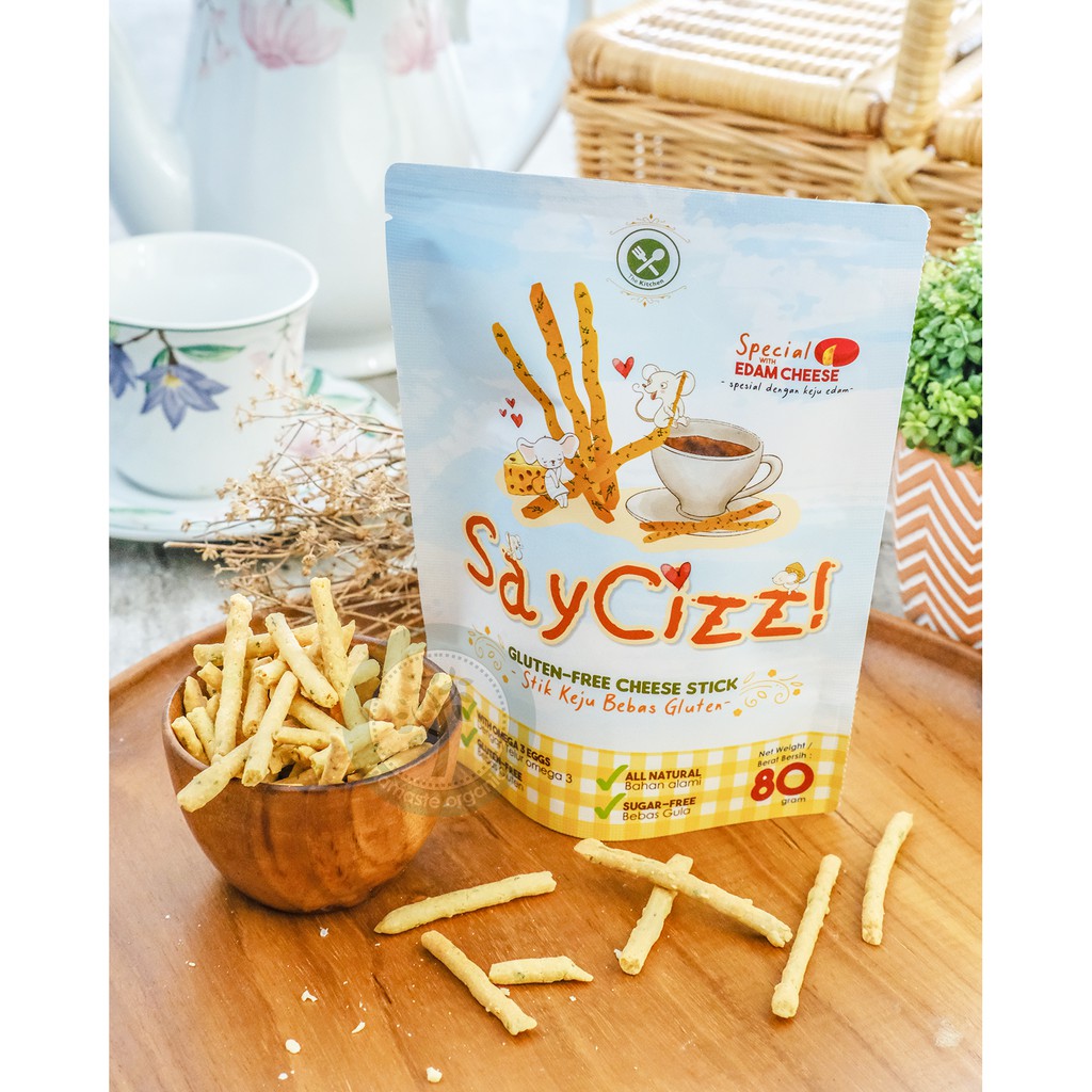 

SAY CIZZ - GLUTEN FREE CHEESE STICK 80GR
