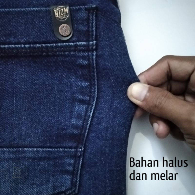 Celana Jeans Panjang Pria Skinny Slimfit Melar Terlaris Bagus Casual Keren