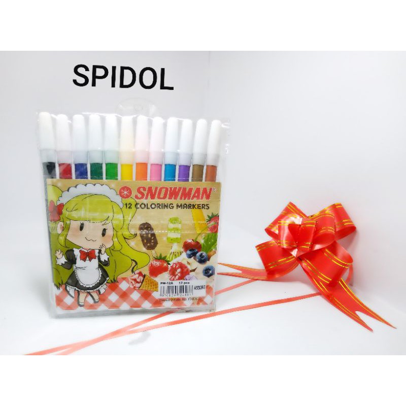

Spidol warna snowman