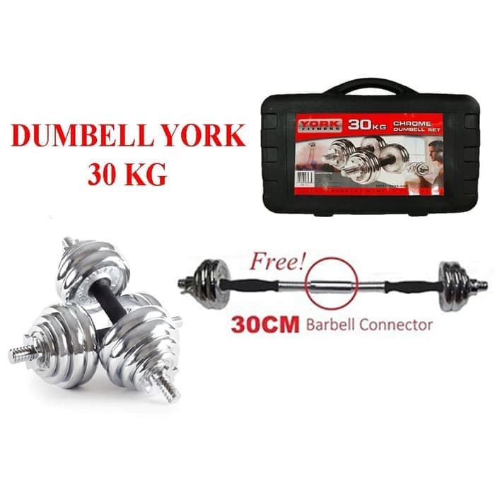 York dumbell 30kg (dumbell set + dumbell 30kg)