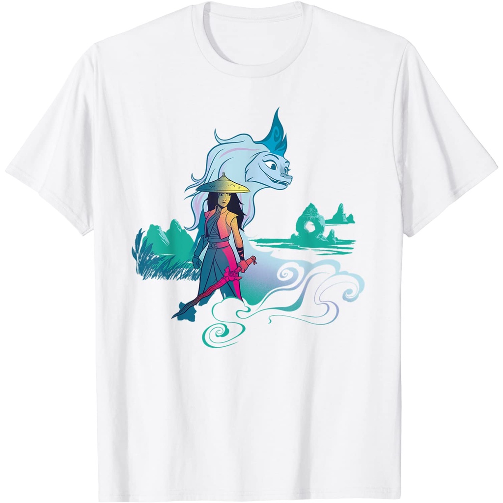 Baju Anak Disney Raya and the Last Dragon Watercolor
