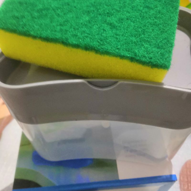 dispenser sabun cuci piring/tempat sabun cuci piring/barnik/tempat sabun cuci piring otomatis