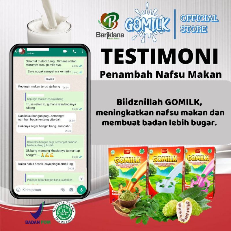 GRATIS BONUS / GOMILK SUSU KAMBING ETAWA PLUS HERBAL DAUN KELOR / SUSU ETAWA / SUSU KAMBING / SUSU