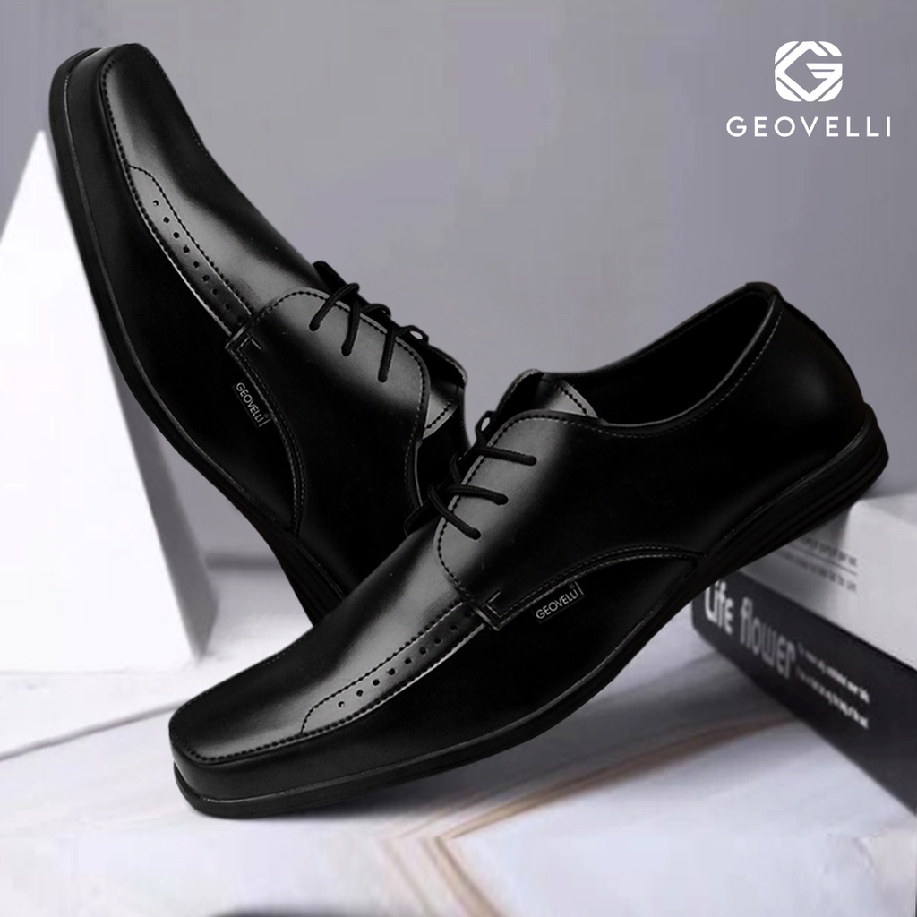 Sepatu Kantor Pria - Sepatu Pantopel Pria - Sepatu Kerja Formal - Sepatu Pria Hitam - Sepatu Formal