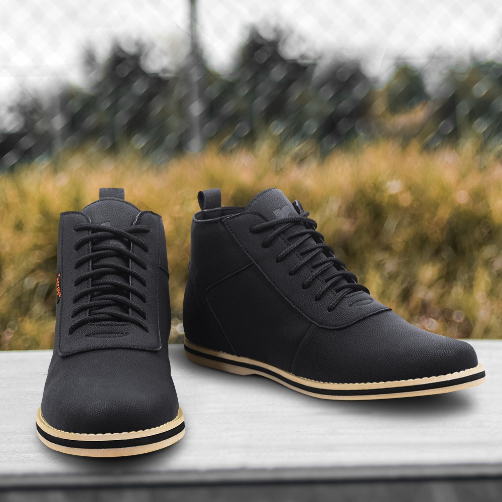 Sepatu Boots Pria Keren ERGIE HELIOS Original Hitam Coklat Semi Formal Kerja Santai Boot Casual Cowo-3