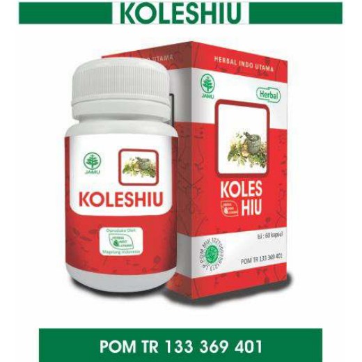 

Koleshiu Obat Penurun Kadar Lemak Darah Kolesterol Herbal Indo Utama