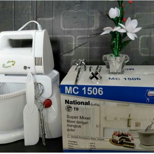 Mixer td national mc-1506 / mixer kue / mixer alat pembuat kue