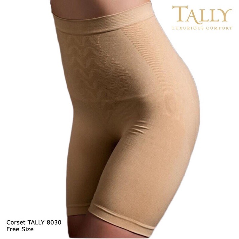 TALLY CD CELANA CORSET 8030 I FREE SIZE I BAHAN RAJUT | FIT L - XL