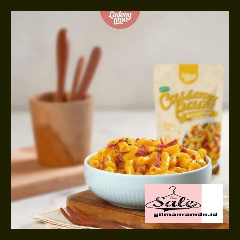 

S40Cgils Ladang Lima, Cassava Pasta Mac & Cheese 115Gr Fls40Ggs